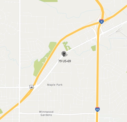 Map to our location